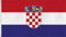 Flagge Großformat 250 x 150 cm wetterfest Fahne in 16 verschiedenen Ausführungen mit Ösen Farbe Kroatien