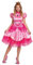 Super Mario Costume de luxe Princesse Peach par Disguise - Costume de sous licence officielle avec le design iconique de la Princesse Peach, parfait pour Halloween et les événements à thème.