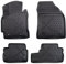 Design 3D Gummimatten Set für Toyota AURIS (II) ab 2012 | Extra hoher 5cm Rand