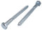 (Pack of 12 pcs) DIN 571 Zinc Plated Steel Hexagon Wood Screws M10 x 120 mm, Hex Screw, Lag Bolts, Hex Head, Coach Screws (12, M10 x 120 mm)