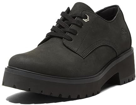 Timberland Carnaby Cool Oxford, Scarpe da Ginnastica Donna, Jet Black, 39 EU