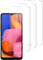 QUITECO Panzer Schutz Glas für Samsung Galaxy A20S [3 Stück] Schutzfolie Glas Display Panzerfolie Schutzglas