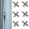 LEMONSTONE 6 Paare Magnete für Vorhänge,Magnetische Raffhalter,Vorhang Magnet,Raffhalter Magnet,Magnet für Gardinen,Vorhang Gewichte,Magnetische Raffhalter für Gardinen,Gardinen Raffhalter Magnet