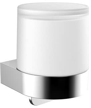 Emco Flow Flüssigseifenspender mit Stülpbecher, 2721, Farbe: Chrom