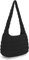 GSenhui Gesteppte Handtasche Halbmond Tragetasche Henkeltaschen Damen Umhängetasche aus Nylon Flauschige Taschen mit Reißverschluss Frauen