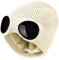 HeiDmai Unisex Goggle Knit Beanie Hat Outdoor Warm Thick Fleece Lined Winter Skull Cap, beige, Einheitsgröße