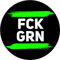 Sammys Shirt Store FCK GRN Aufkleber 4,5 cm