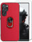 Ranyi Red Case with Screen Protector, Ultra Slim TPU & 360 Rotating Ring Holder Kickstand for ZTE Nubia RedMagic 9 Pro/Pro+