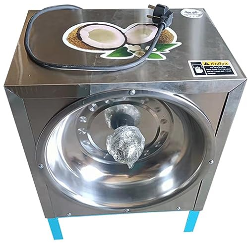 Coconut Scraper Shredder, Commercial Electric Coconut Grinder, Coconut Planer for Coconut Processing Shops, Restaurants, and Bakeries