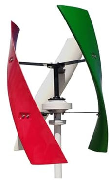 USKI Generatore di Turbine eoliche, Generatore di turbina di energia eolica di 10KW 48V 12V 24V for Il generatore di CA trifase del Mulino a Domestico 10000W(Multi-Acc,24V_10KW)