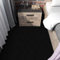 Elffloor Carpet Tiles Self Adhesive Carpet Floor Tiles, Anti-Slip Flooring Rugs for Living Room Office Bedroom, Black Peel and Stick Rugs Thick 4.5mm 30 x 30 cm 10pcs