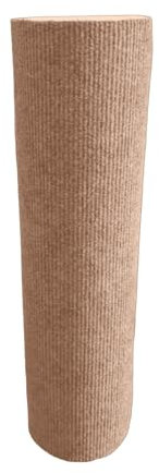 Qinlenyan Cat Scratching Post Wall Mount Self-adhesive Cat Scratching Post Cat Nail File Scratcher Pet Activity Scratcher Funiture Protector Khaki XL