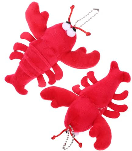 KOMBIUDA 3stücke Lustiger Krebse Plüsch Kuscheltier Dekoration Für Wohnzimmer Und Taschen Süßes Und Weiches