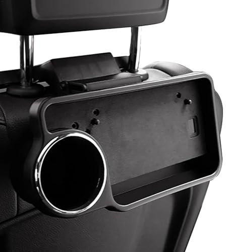 Car Backseat Travel Tray Table - Multifunctional Foldable Desk for Vehicle, SUV, Passenger Back, Sturdy