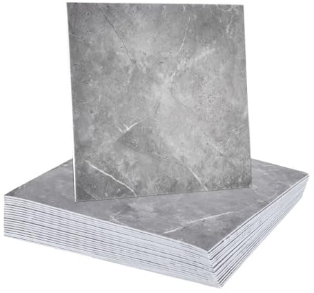 QUARKZMAN 20Pz Piastrelle in Marmo Adesive, Pannelli Per Rivestimento Murale Impermeabile, 12X12 Piastrelle Adesive in Pvc Per Doccia Per Bagno