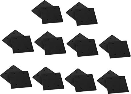 SOLUSTRE 20pcs Sanding Sponge Fine Grit Buffing Pads for Sander Self-adhesive Rectangle Sponge Mat
