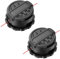 Trimmer Ersatzkopf, DWO1DT995 Ersatz Trimmerkopf, Trimmer Zubehör Rasentrimmerkopf Ersatz für Dewalt DCST920 DCST925 DCST970 DCST990 DCST991 DT20658QZ Schnurloser Rasentrimmer, 6 m Schnur, 0,2 cm