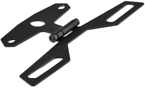 yoneleu Motorcycle Licence Plate Motorbike ATV Adjustable Folding License Plate Bracket Tail For Eliminator License Number Plate Bracket Mount Tidy Tail