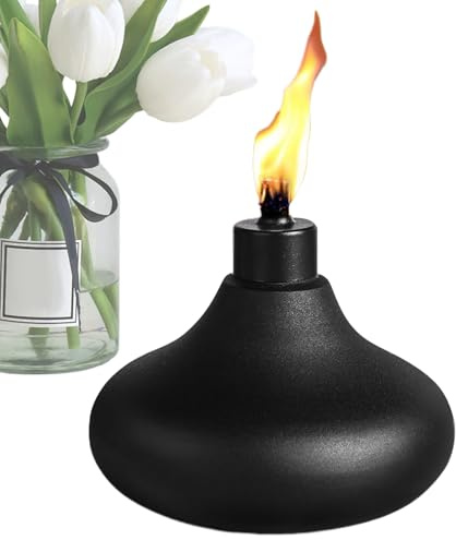 Tisch -Top -Fackeln - Citronella -Fackeln Für Außen | Nachfüllbare Flammenlicht -Fackel | Tabletop -Fackelkanister | Tabletop Lantern Citronella -Fackeln Nachfüllbares Flammenlicht | Flammenlampe Im F