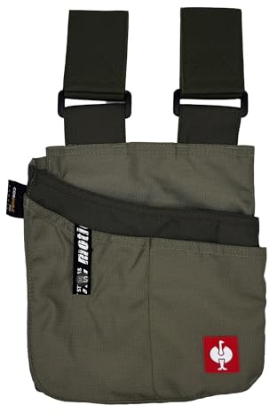Engelbert Strauss Workertasche e.s.Motion – robuste Werkzeugtasche mit Fächern, Klettschlaufen & Gürtelbefestigung für Handwerk und Heimwerker