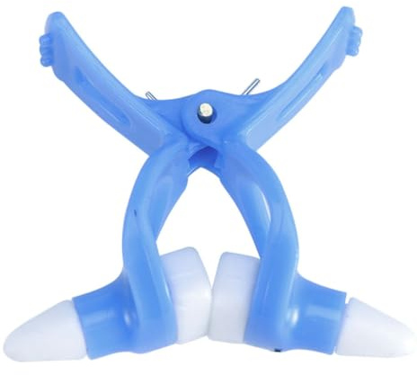 AUTSUPPL 5 Piezas Pinza Nariz Levantador de Nariz de Plástico Abs Azul Moldeador para Puente Nasal Pequeño Herramienta de Belleza