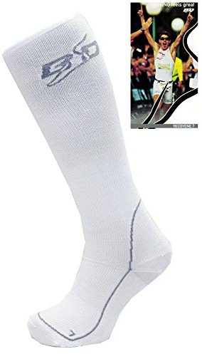 Bootdoc RECOVENE 7 Kompressionsstrümpfe Waden Massage Alltag Freizeit Sport Socken Strümpfe f. Laufen Jogging Golf Tennis Walken Wandern Urlaub