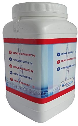 AQUAWATER 3700350804743 105015-antisarro de polifosfato de recarga-1kg, None, 1 Unidad (Paquete de 1)