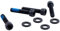 Perfeclan Satz Mit 4 Stahlschrauben Für MTB Scheibenbremssattelhalterung, M6 x 30 mm