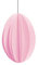 renna deluxe Osterhasen und Ostereier als Anhänger zur Deko zu Ostern am Osterstrauch Osterdeko (Rosa, Osterhase)