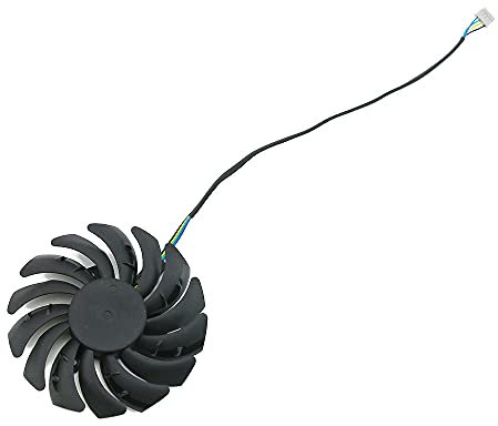 iHaospace RTX 2060/2060 Super GAMING Ventilateur de refroidissement pour carte graphique, 85 mm, 4 broches, refroidissement par air