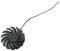 iHaospace RTX 2060/2060 Super GAMING - Ventilador de refrigeración para tarjeta gráfica (85 mm, 4 pines, refrigeración por aire, ordenador de sobremesa