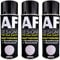 Alex Flittner Designs 3X Haftgrund Spraydose grau Grundierung Rostschutz Autolack