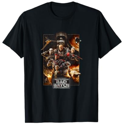 Star Wars: The Bad Batch Group Shot Poster T-Shirt