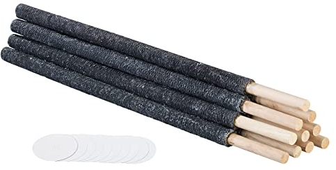 Semptec Urban Survival Technology Camping-Fackeln: 10er-Set Wachsfackeln inkl. Handschutz, je bis zu 90 Min. Brennzeit (Outdoor-Fackeln, Wachsfackel mit Handteller, Weihnachten)