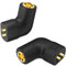 WANSUPYIN 2023 Kopfhörer Adapter MMCX auf 2 Pin 0,78 mm Stecker Adapter Plug & Play Kopfhörer Adapter Schwarz