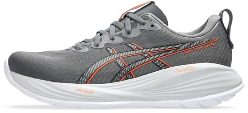 ASICS Men's Gel-Cumulus 27 Running Shoes, Carbon/Nova Orange, 46 EU