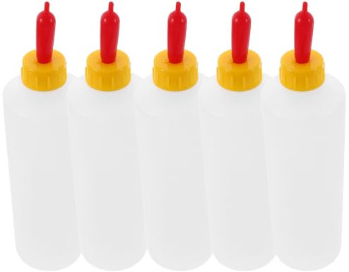 MOBUTOFU 400 Ml Baby-ziegenflaschen-set Kunststoff- Für Ziegen Und Kälber Mehrzweck-tierfütterer