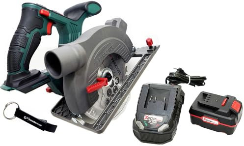 HEADNMORE® Bundle – Parkside® sega circolare manuale a batteria da 20 V PHKSA 20 e HEADNMORE® portachiavi (batteria da 1 x 4 Ah)
