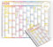 TOBJA A1 Wandkalender 2026 XXL Bunter Jahresplaner für Büro & Homeoffice 14 Monate Großformat 59x84 cm Kalender 2026 Wandkalender DIN A1 mit extra viel Platz für Termine & Notizen