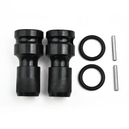 Kit d'outils convertisseur de douilles 1 2 carrés femelle vers 1 4 hexagonaux aspect élégant