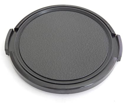 vhbw Bouchon d'objectif 62 mm Compatible avec Sigma 18-250 mm 3.5-6.3 DC Macro OS HSM Appareil Photo - Plastique Noir + Ouverture latérale