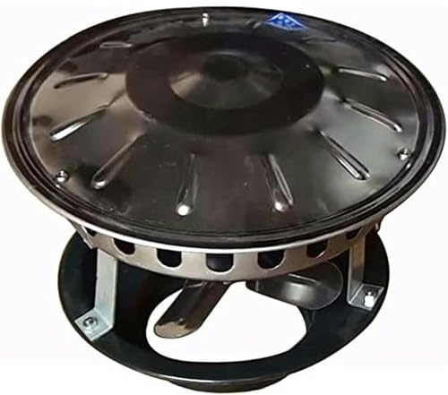BLUEZY Chimney Fan 50W/70W/80W/100W Electric Extractor for BBQ Hut, Fireplace, Wood Oven, Household Chimney Induced Fan Draft Fan Machine Efficient Flue Exhaust Fan for Thermo Stove 14cm,80W