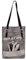 DOGO Vegane Damen Schultertaschen Umhängetaschen Tall Bag - Go Back to Being Yourself