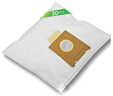 Cartling 20 bolsas para aspiradora Bosch Logo pro Parquet 3 2000 W BSG 62023 – Compatible con Swirl S 67 S67 | 5 capas bolsas + 2 filtros