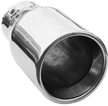 Universal Auspuffblende Auspuff Schalldampf Endrohr Endrohrblenden Blende Sport Sportauspuff Edelstahl Poliert Chrom bis 68mm