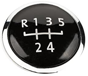 LST Schaltknauf Schalthebel Emblem Blende 5-Gang silberfarben Trans T5 T6