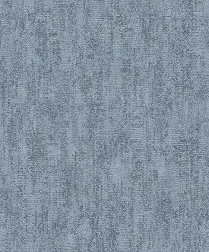 Rasch Tapeten Vliestapete (universell) Blau 10,05 m x 0,53 m Tapetenwechsel II 506952