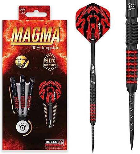 BULL'S Magma Steel Dart, 90% Tungsten