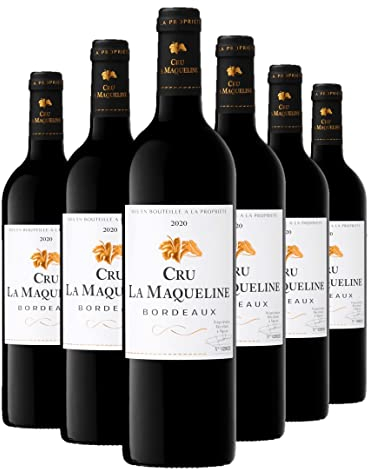 Cru la Maqueline - AOP Bordeaux - Vin Rouge - Terra Vitis - Lot de 6 bouteilles x 75 cl