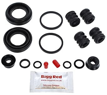 Bigg Red - Brake Caliper Repair seal Kit - Compatible with, Proton, Rear Left & Right